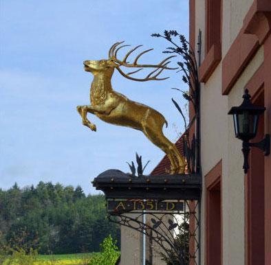Landgasthof Hirschen Albbruck Exteriör bild
